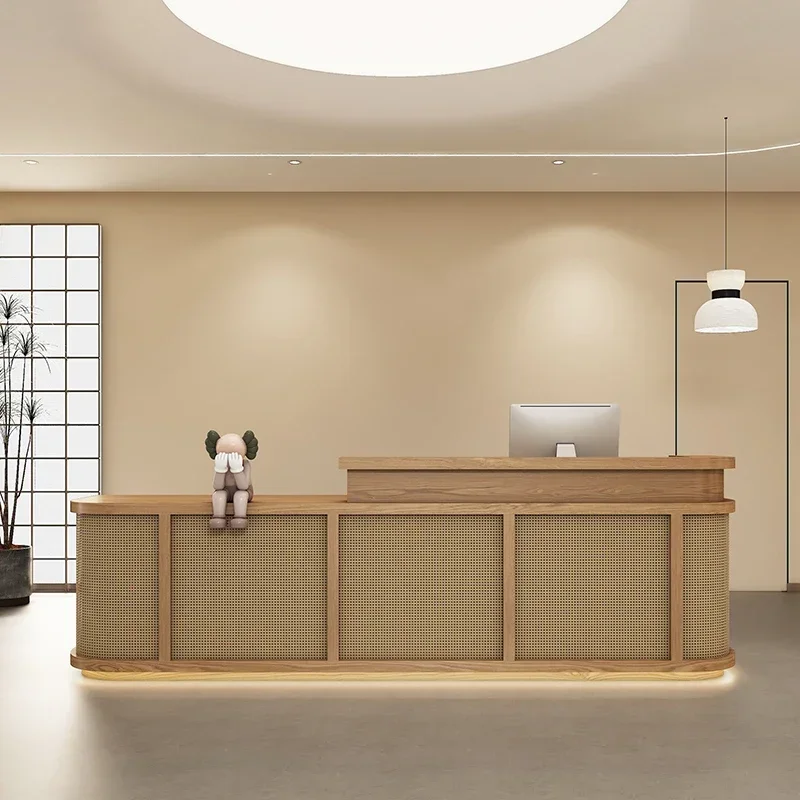 Italian Style Simplicity Reception Desks Clothing Store High-end Originality Reception Desks Designer Furniture Receptionen HBRD