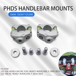 Аксессуары для мотоциклов PHDS крепление на руль зажим на руль переходник на руль 28 мм для KTM HUSQVARNA GASGAS EXC EXCF TE FE MC ECF