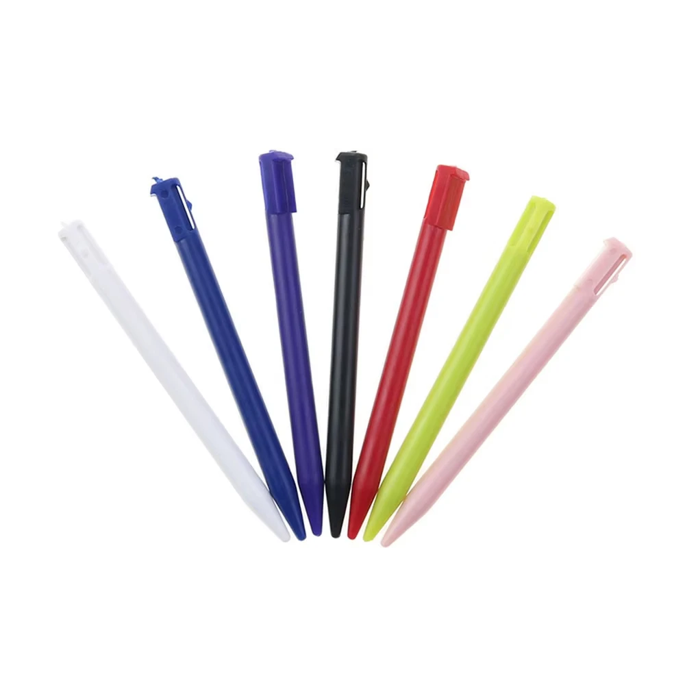 4 Teile/los 7 farben Multi-Farbe Kunststoff Touchscreen Stift Stylus Tragbare Stift Bleistift Touchpen Set für 3DS – Detail 3