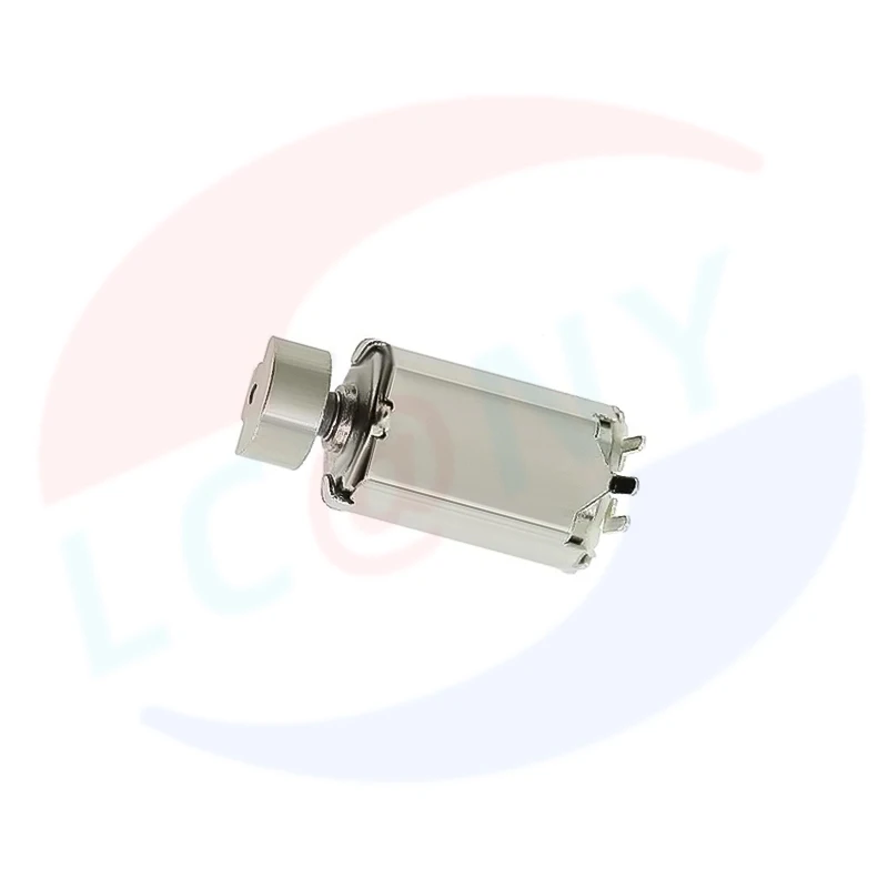 10pcs/lot 6 x10mm cylindrical DC permanent magnet motor 1.3V micro mobile vibration motor 3-foot vibration motor