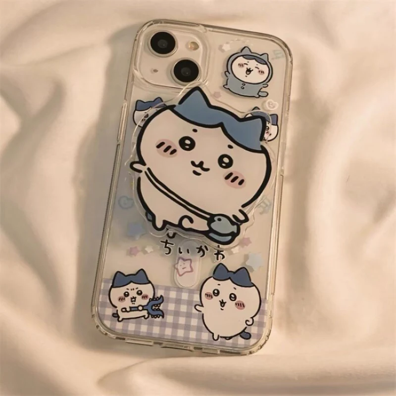 Chiikawa Magnetic Holder Magsafe Phone Case for Samsung S26 Ultra S25 S24 S23 S22 Fe Z Fold7 Usagi Cartoon Anime Anti-Drop Cover - view 4