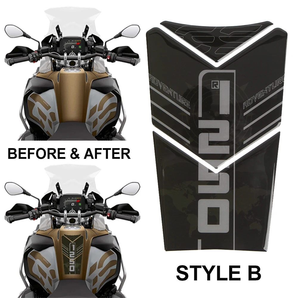 For BMW R1250GS Adventure Motorcycle Tank Pad Stickers Fuel Tank Pad Protector Decals R1250 GS R 1250 GS ADV 2018-2022 2023