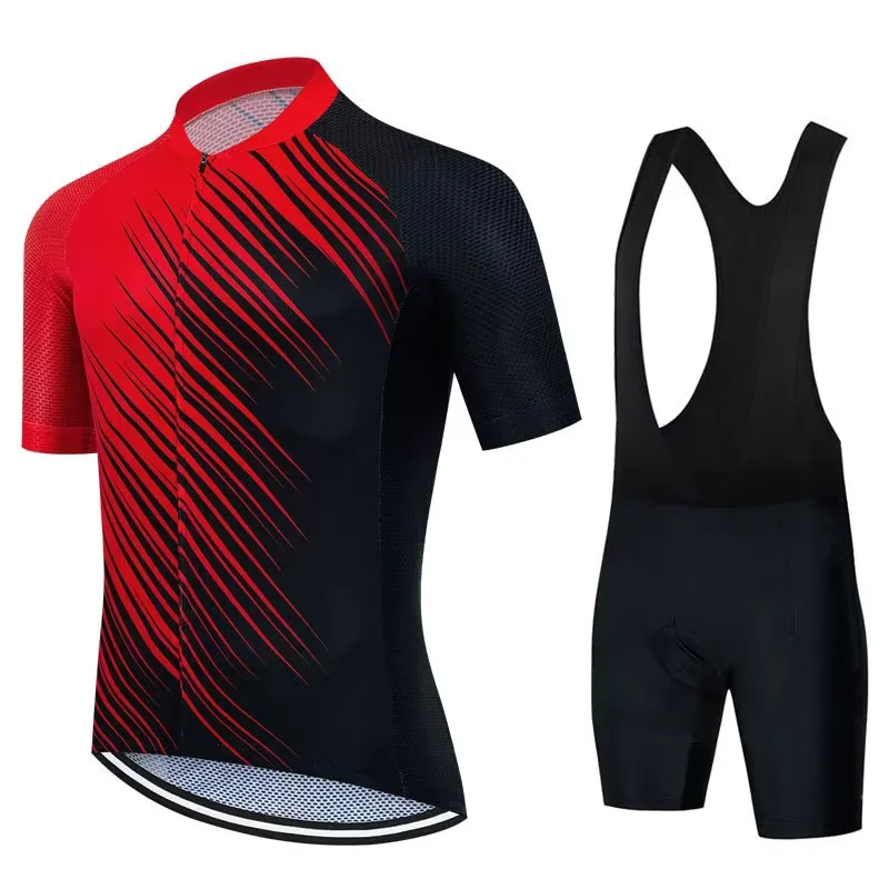 

Велосипедный костюм для мужчин: футболка и шорты, комплект с коротким рукавом, велосипедные штаны с подкладкой