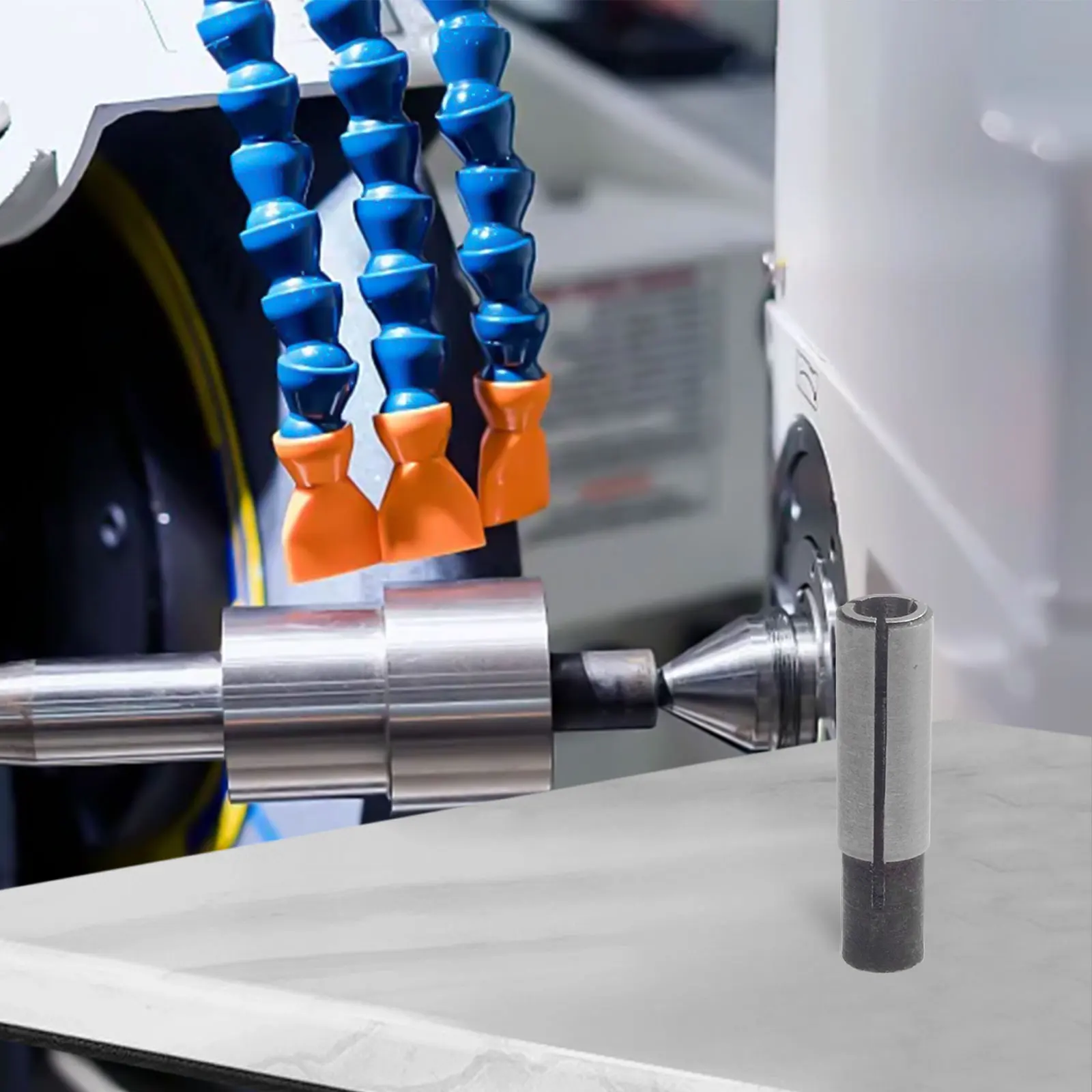 1/2"  1/4"  1/8" Collet Adaptor Shank Reducer Drill Bit For CNC Spindle Router 4 6 8 10mm Milling Cutter Machine Accessories