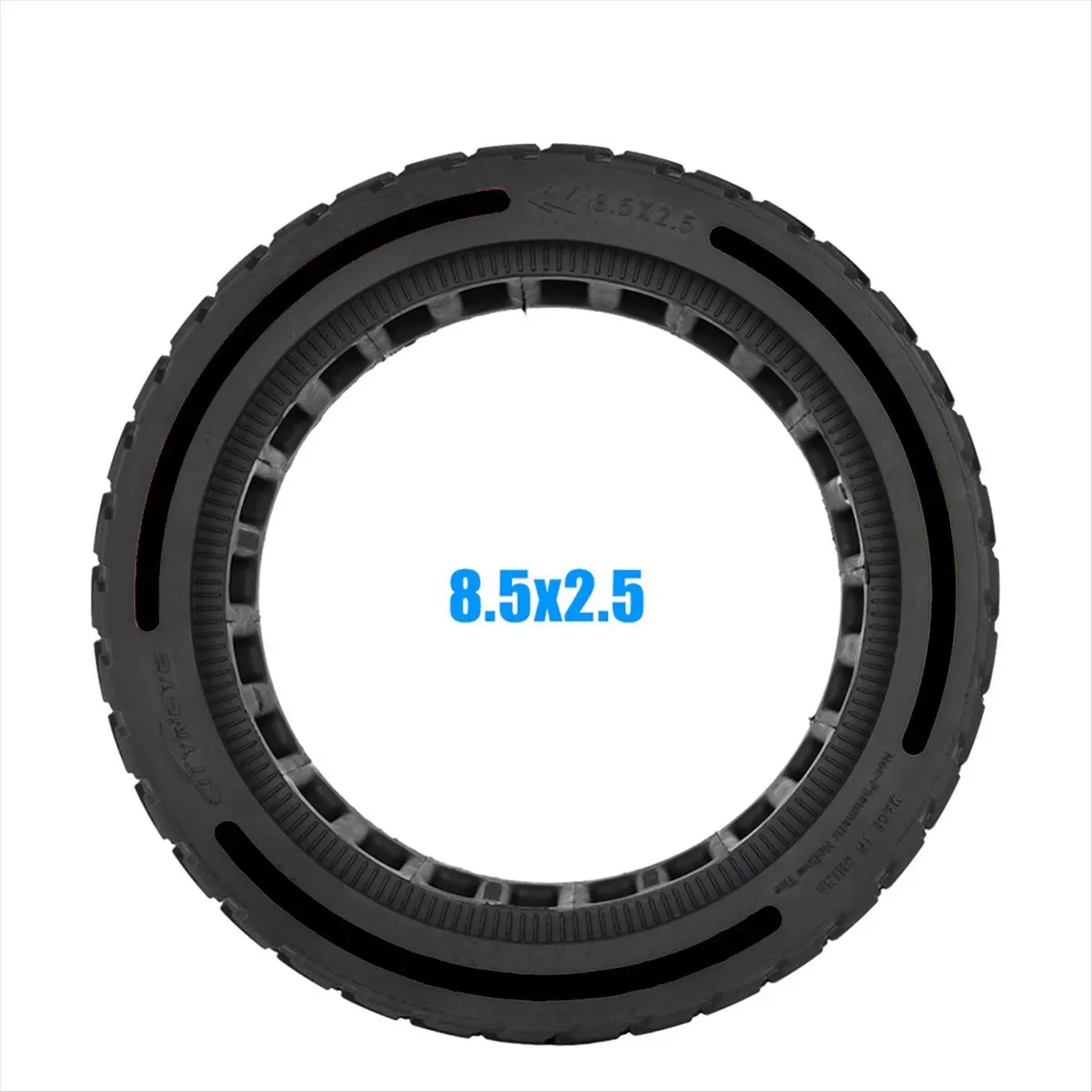 

(X07A) 8.5 X 2.5 Solid Tire Electric Scooter Wear-Resistant Off-Road Tyres for Dualtron Mini&Speedway Leger (Pro) -B