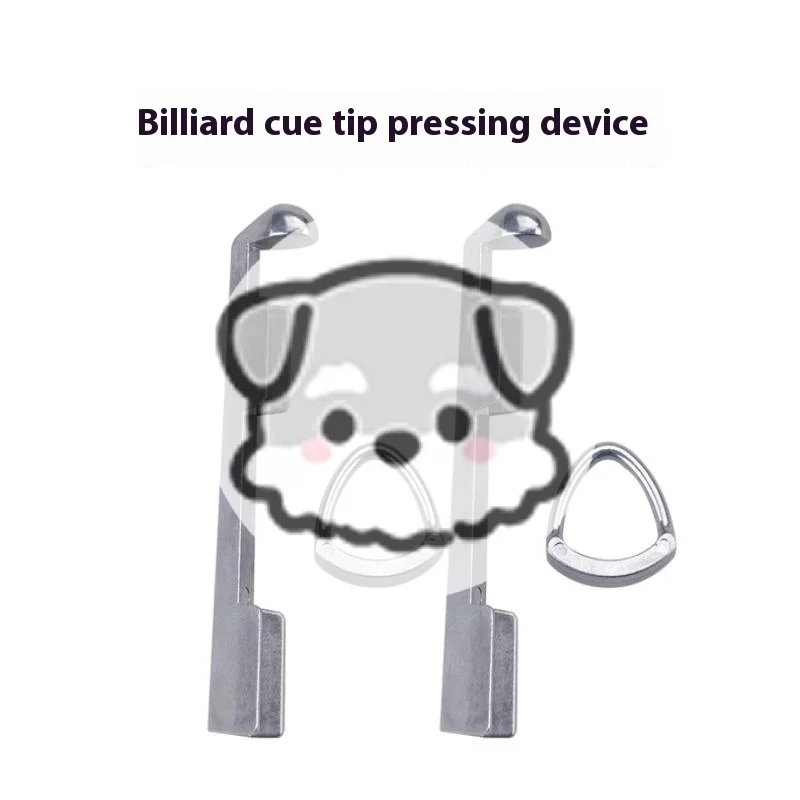 

1PC Aluminum Alloy Pool Cue Tip Clamp Replacement Repair Tools Billiard Cue End Fixer Useful Fastener Billiard Stick Clamps