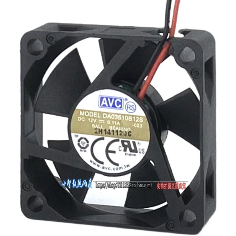 ORIGINAL DA03510B12S 12v 0.11A 3510 35*35*10mm KIPAS PENDINGIN BARU RADIATOR