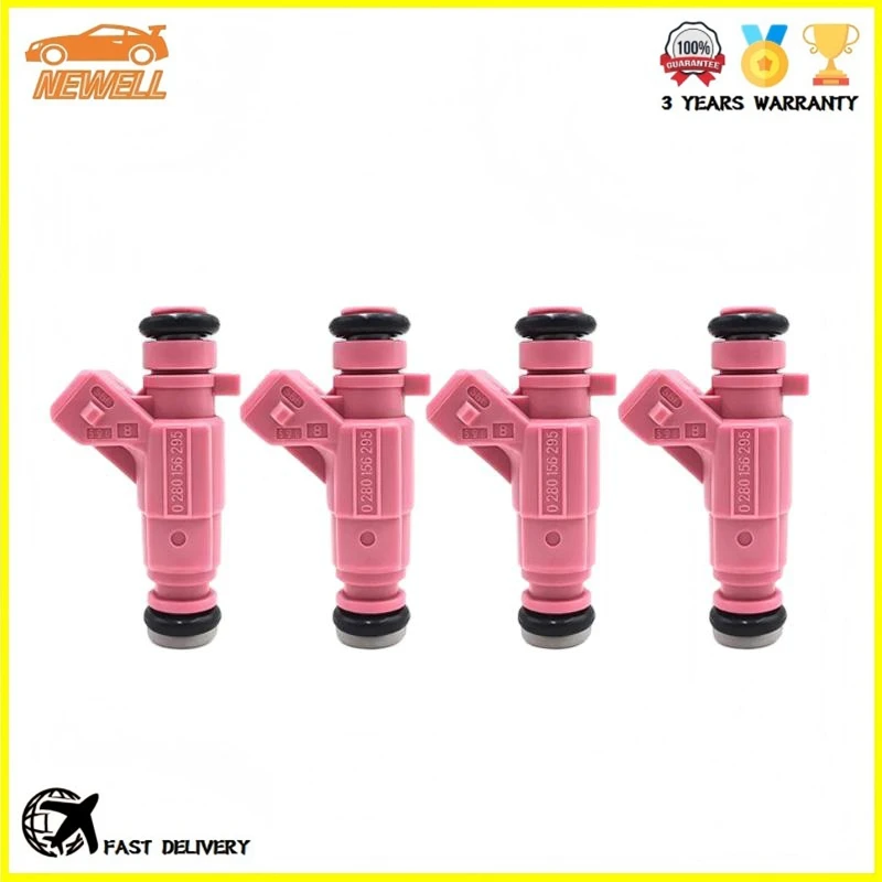 

4pcs 0280156295 9662210980 Fuel Injector For Peugeot 206 207 SW Hoggar 2010-on for Citroen C3