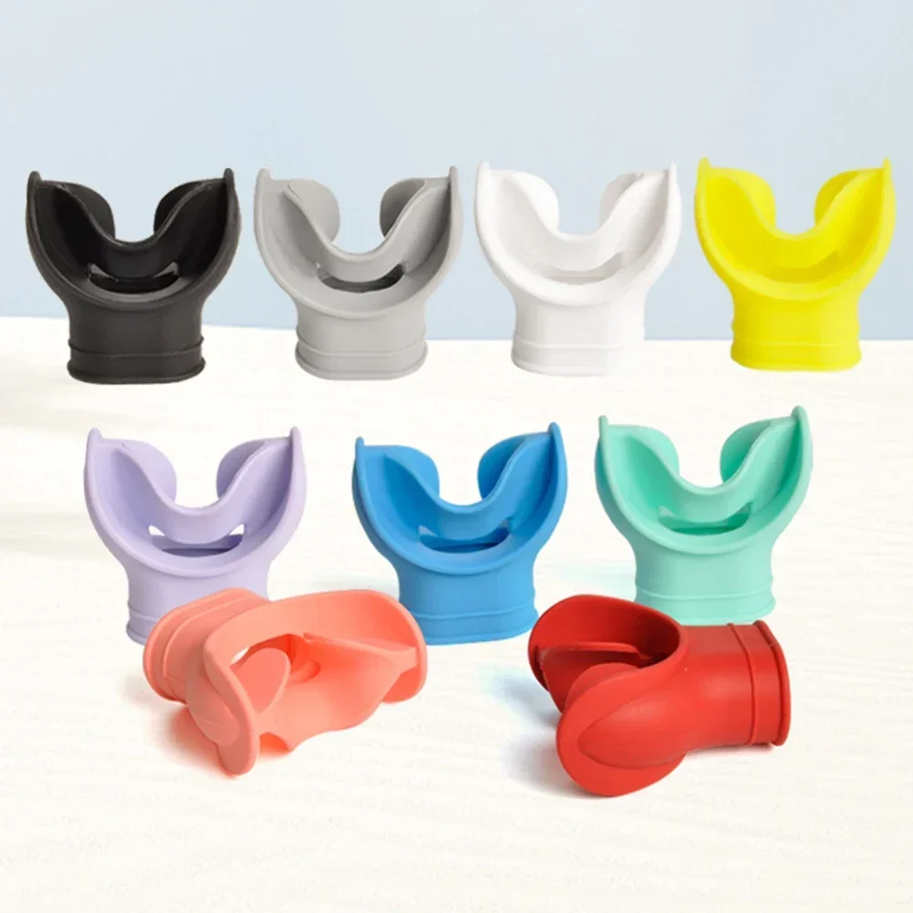 

1pc Tongue Support Mouthpiece Scuba Diving Second Stage Mouthpieces Snorkel Regulator Mouthpieces Diving Accessories Silicone