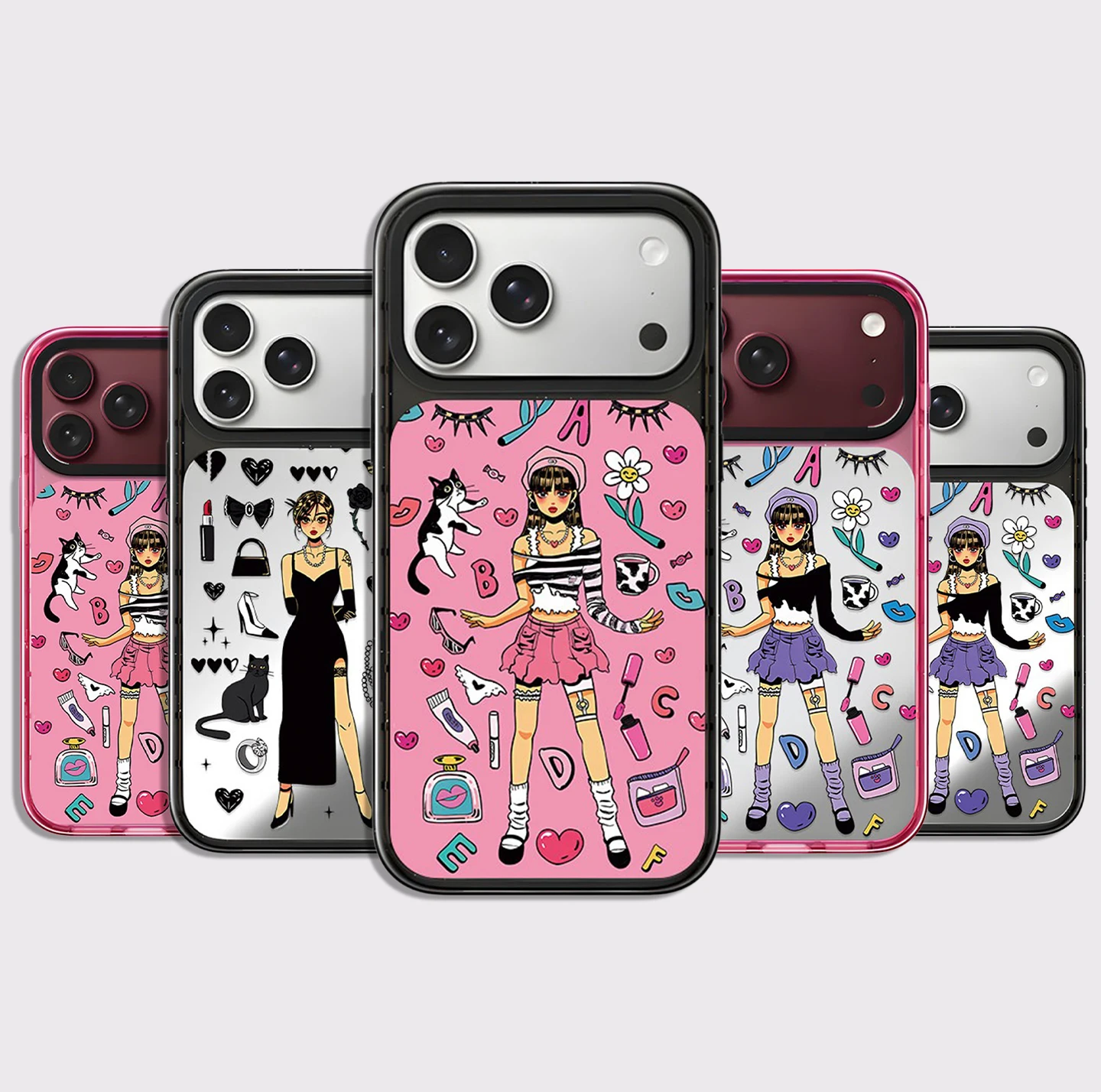 6092892 Impact Case - Mirror / Glaze Magnetic Cover: Compatible with IPhone 18 17 Pro Max 18Pro