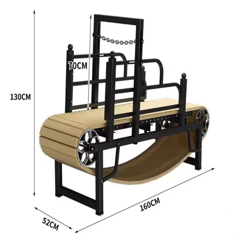 Manual Dog Treadmill Training Indoor Outdoor Safe Walking Machine Pet  Treadmill for Large   Dog Exercise  Powerless