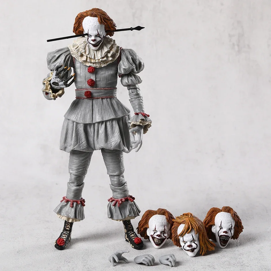 

NECA Horror Movie Character The Clown Action Figure with Accessories Model Ornament Toy Xmas Gift