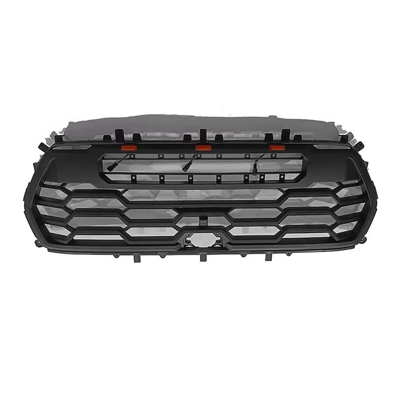 LED Front Grills Bumper Mesh Cover For Toyota Tundra 2022 2023 2024 Modified Car Grille Mask Radiator