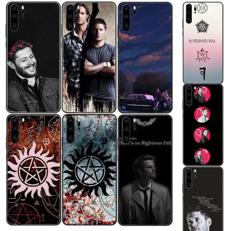 Yinuoda Supernatural SPN Dean And Sam Phone Case For Huawei P30 P20 Pro P40 Mate 20 Lite P Smart Z Y5 Y6 Y7 2019 Silicone