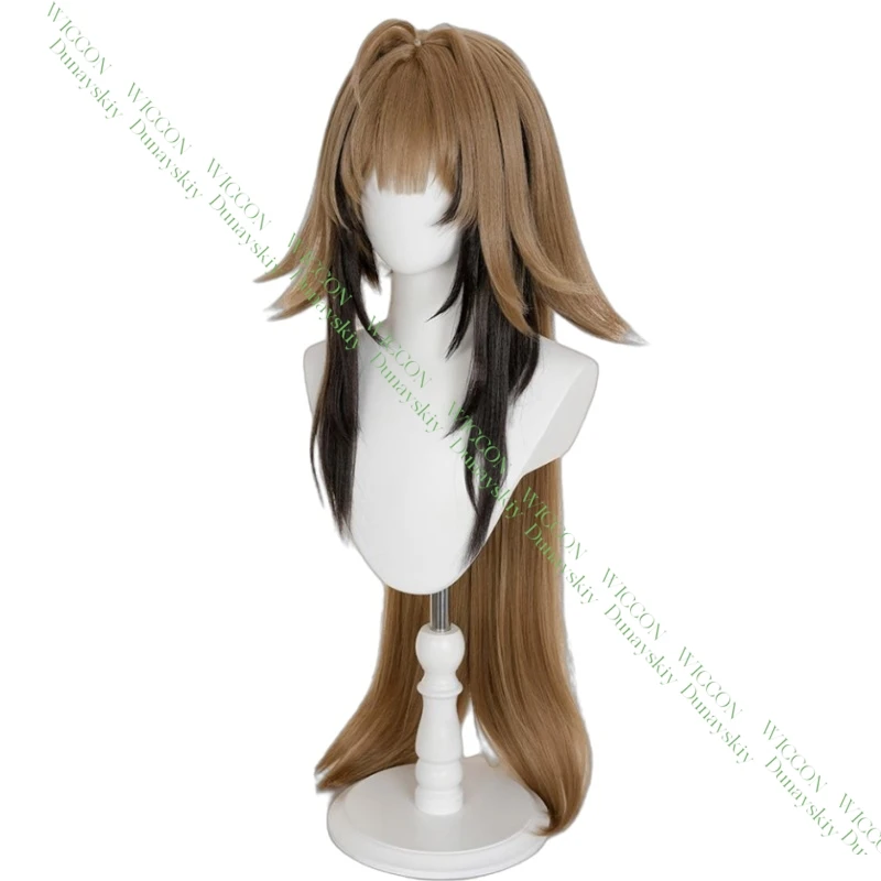 Peruka Cosplay Ye Shiyuan Anime Zenless Zone Zero ZZZ Inspirowana Peruką z Gry Akcesorium do Kostiumu na Halloween i do Odgrywania Ról