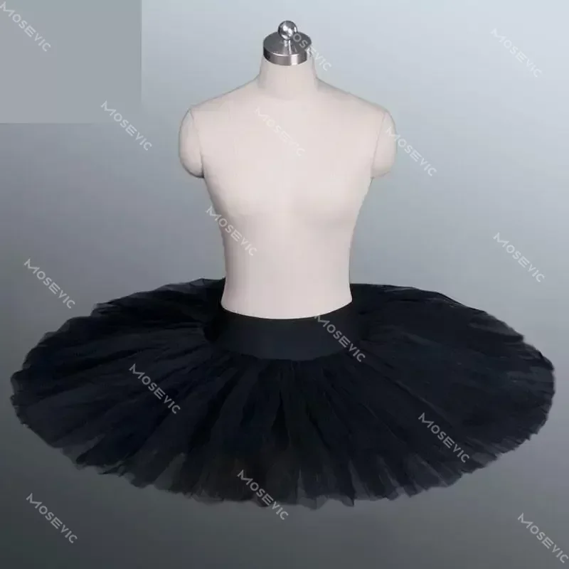 Professionele Schotel Tutu Zwart Wit Rood Ballet Dans Kostuum Voor Vrouwen Tutu Ballet Volwassen Ballet Dansrok Met Ondergoed