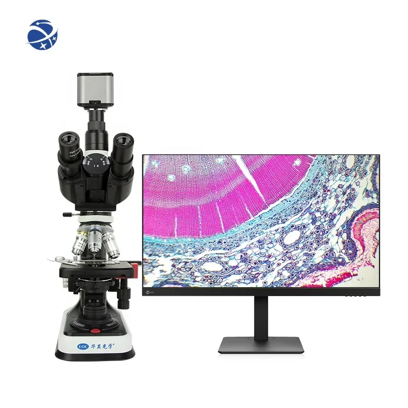 EOC Real 4K resolution camera digital microscope biological microscope biological for school lab research study