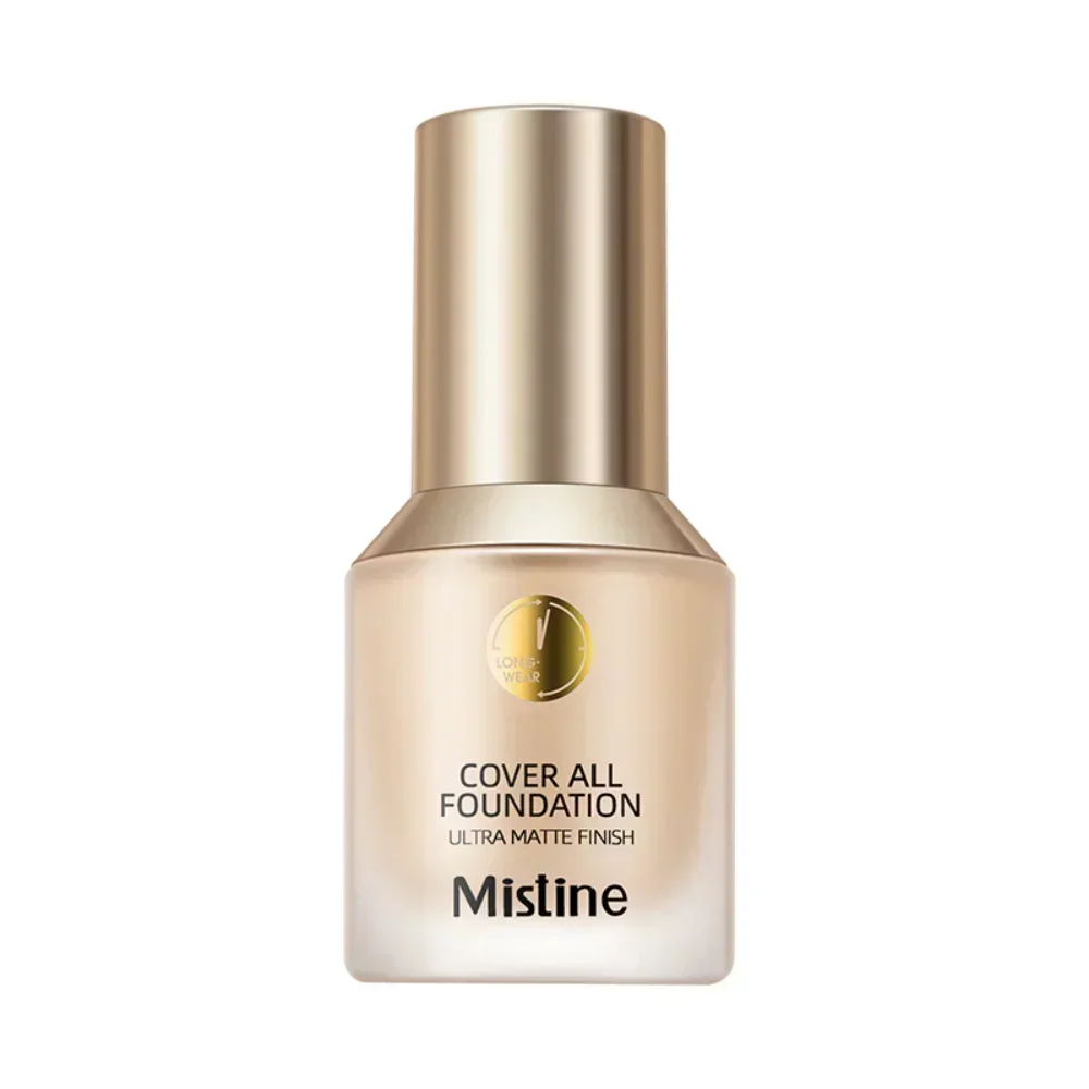 Mistine Small Gold Shield Foundation 30g Concealer Matte Long-lasting Waterproof BB Cream Oil-control Beauty Makeup Cosmetics