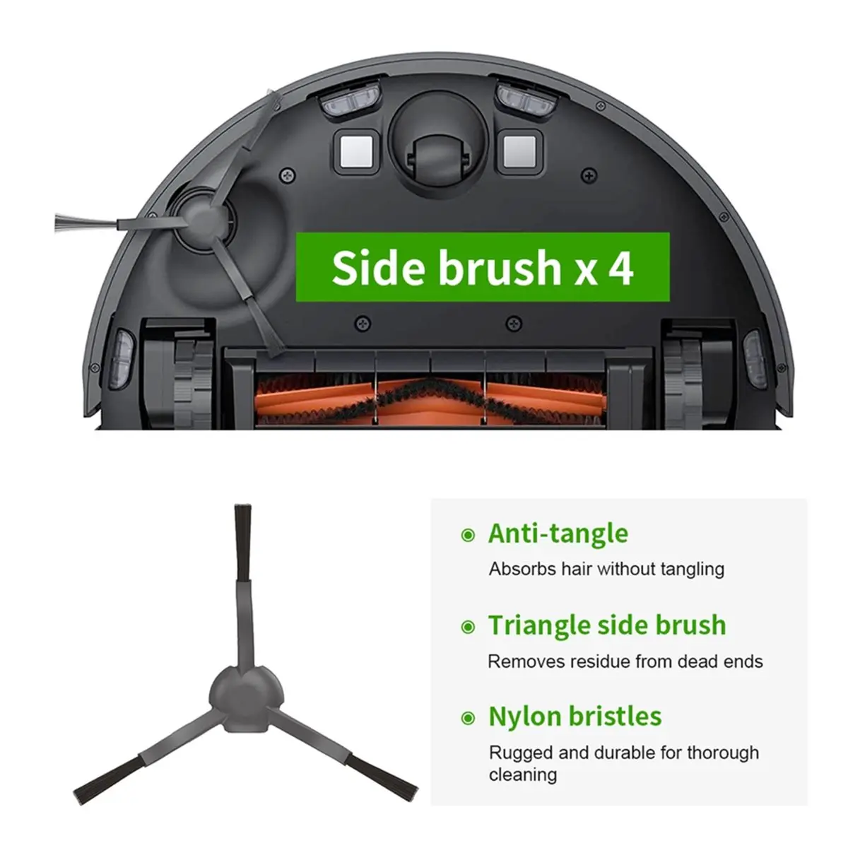 

Новые аксессуары 2026 года для роботов-пылесосов Bot Z10 Pro, L10 Plus, D10 Plus: основная и боковые щетки, фильтры, мешки для пыли, салфетки для влажной уборки