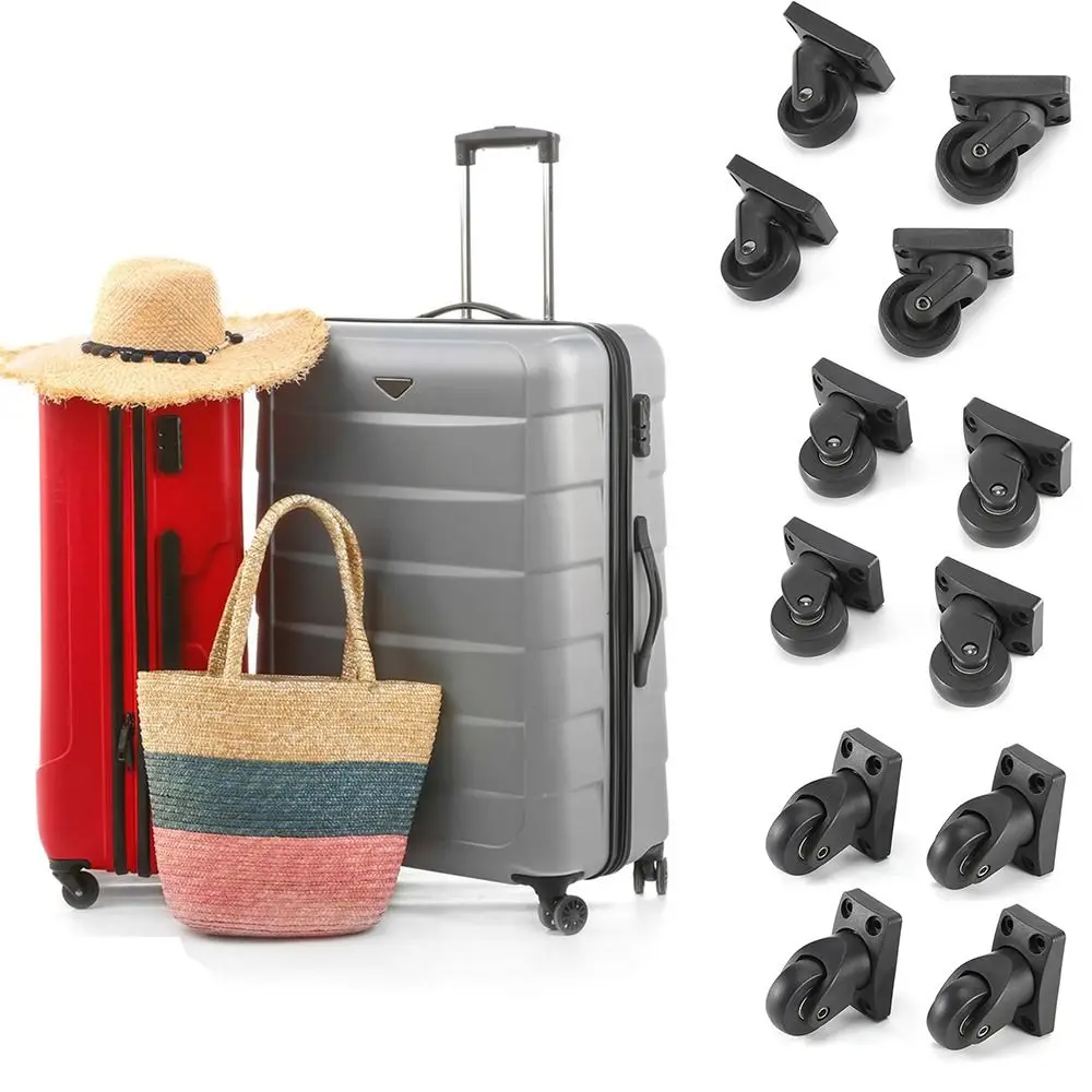 

Plastic Luggage Universal Wheel Replacement Caster Suitcase Pulley Wear-resistant Repair Trolley Suitcase Universal Wheel