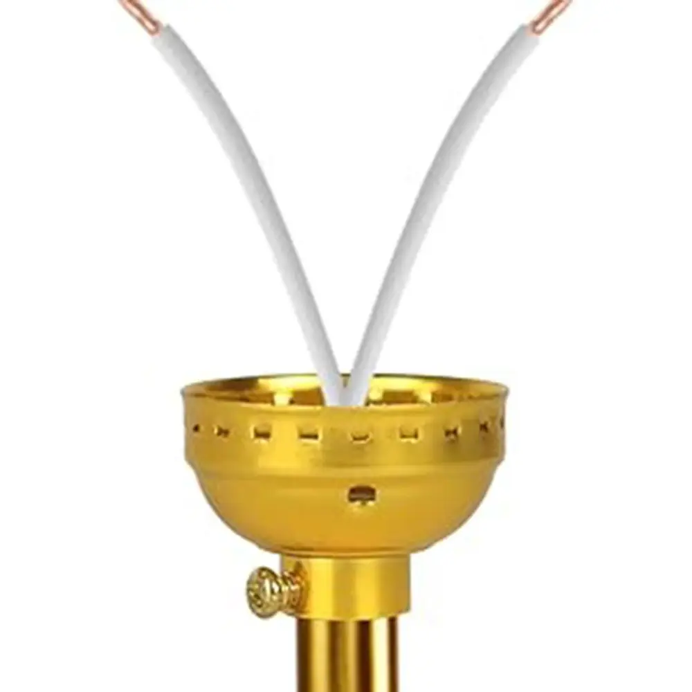 Decorative 3-Way Lamp Vintage Dimmable Turn Knob Retro E26 Base Home Decor