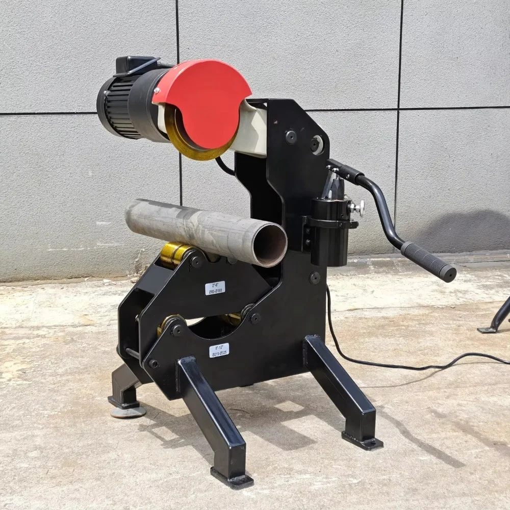 

Депозитная цена, машина для обработки канавок из нержавеющей стали, электрический гидравлический станок для резки труб, бесступенчатая холодная резка