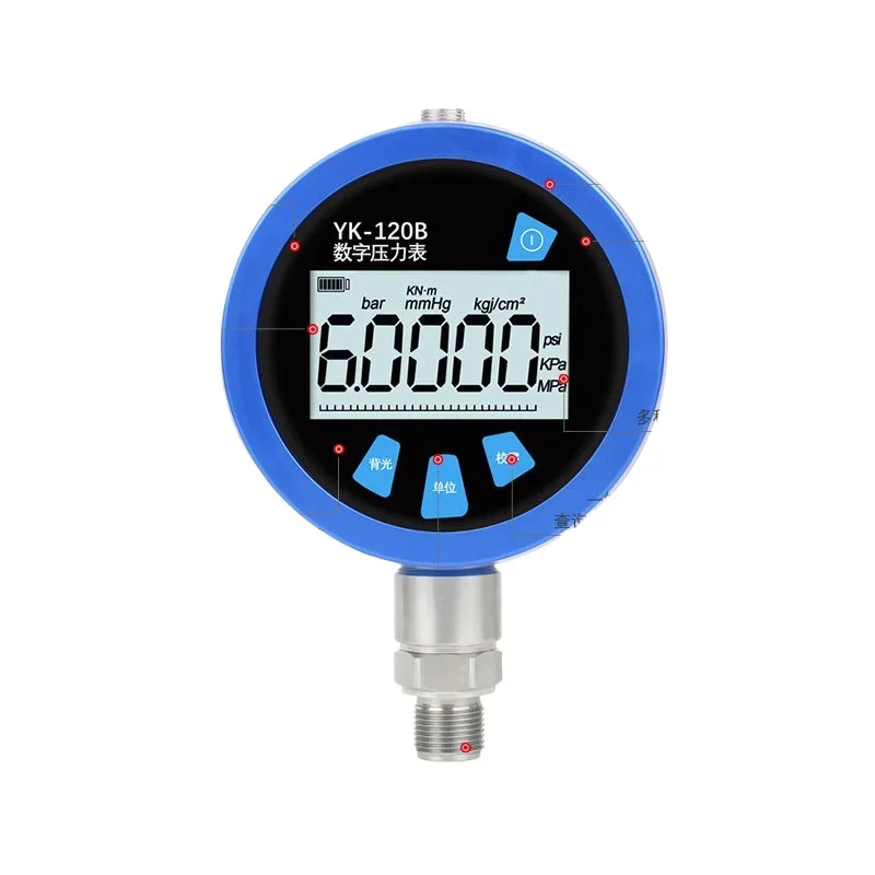 

Measurement grade digital pressure gauge calibration 0.05/0 grade high precision pressure standard gauge