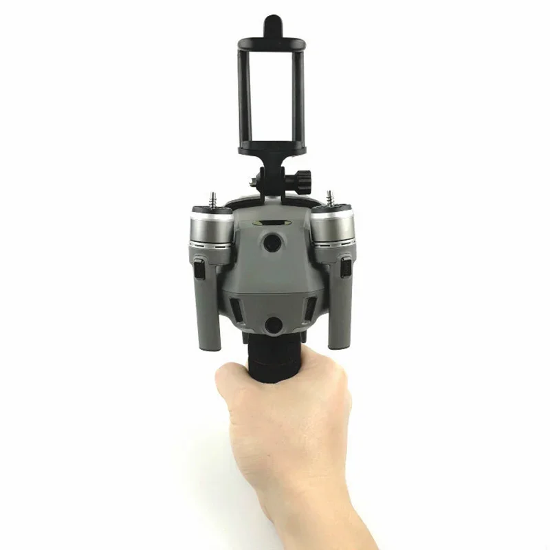 Handheld Holder Landing Shooting Monopod Adapters with Mobile Phone Clip Mount for DJI Mavic 2 Pro Zoom Drone Accessories