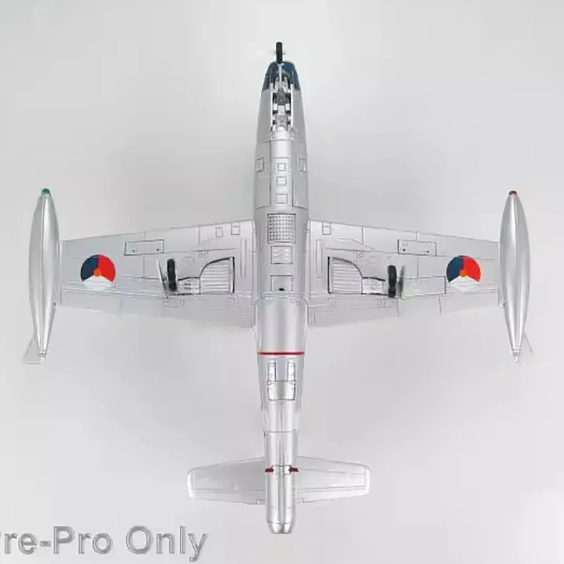 Diecast 1:72 Scale F-84G Netherlands Air Force warplane finished aircraft model Static decoration Souvenir gifts for adult boy