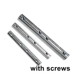 EU 1pc Series Aluminum Profile Straight Line Connector 180 degree Bracket Fastener for T Slot Aluminum Extrusion Profile t slot