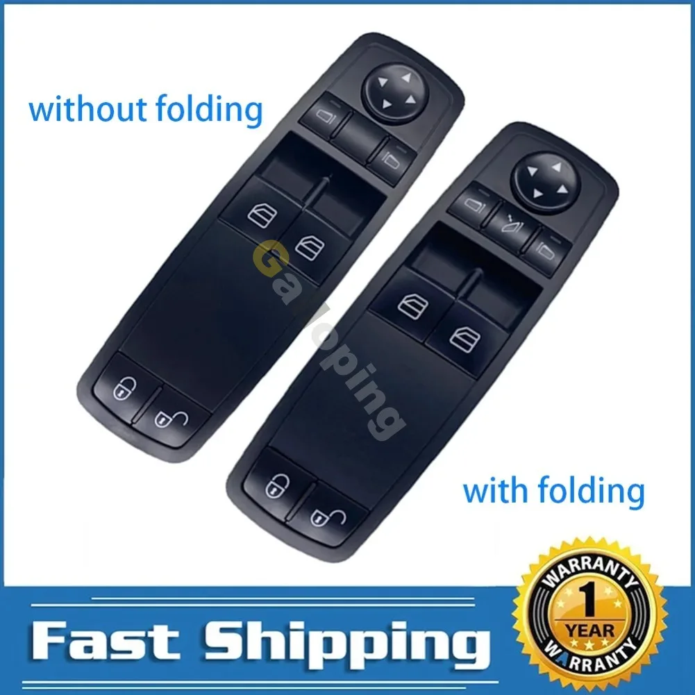 

Car Electric Power Window Control Switch Lifter Button For Mercedes Ben A-Class W169 W245 A160 A180 B200 A1698206510 A1698206410