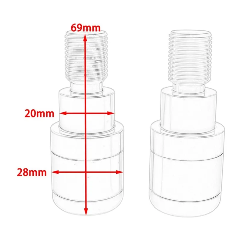 A58X-Handlebar End Plug Caps For Motorcycle Balanced Terminals Handle Plug Cover For T-MAX 500 530