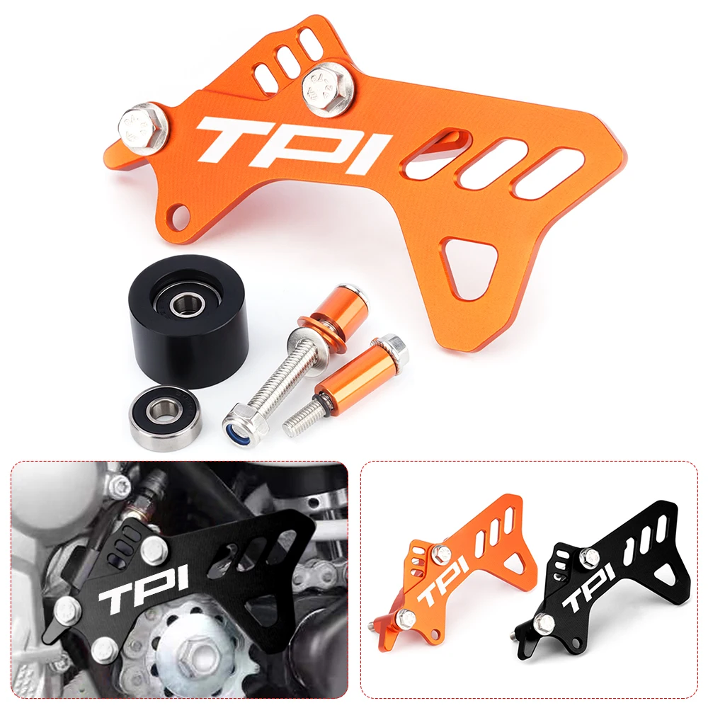 For KTM EXC EXC-F SX SX-F XC XCF XC-W TPI 2017-2021 Motorcycle Chain Guaud Cover Sensor Cover Front Sprocket Guard Protector