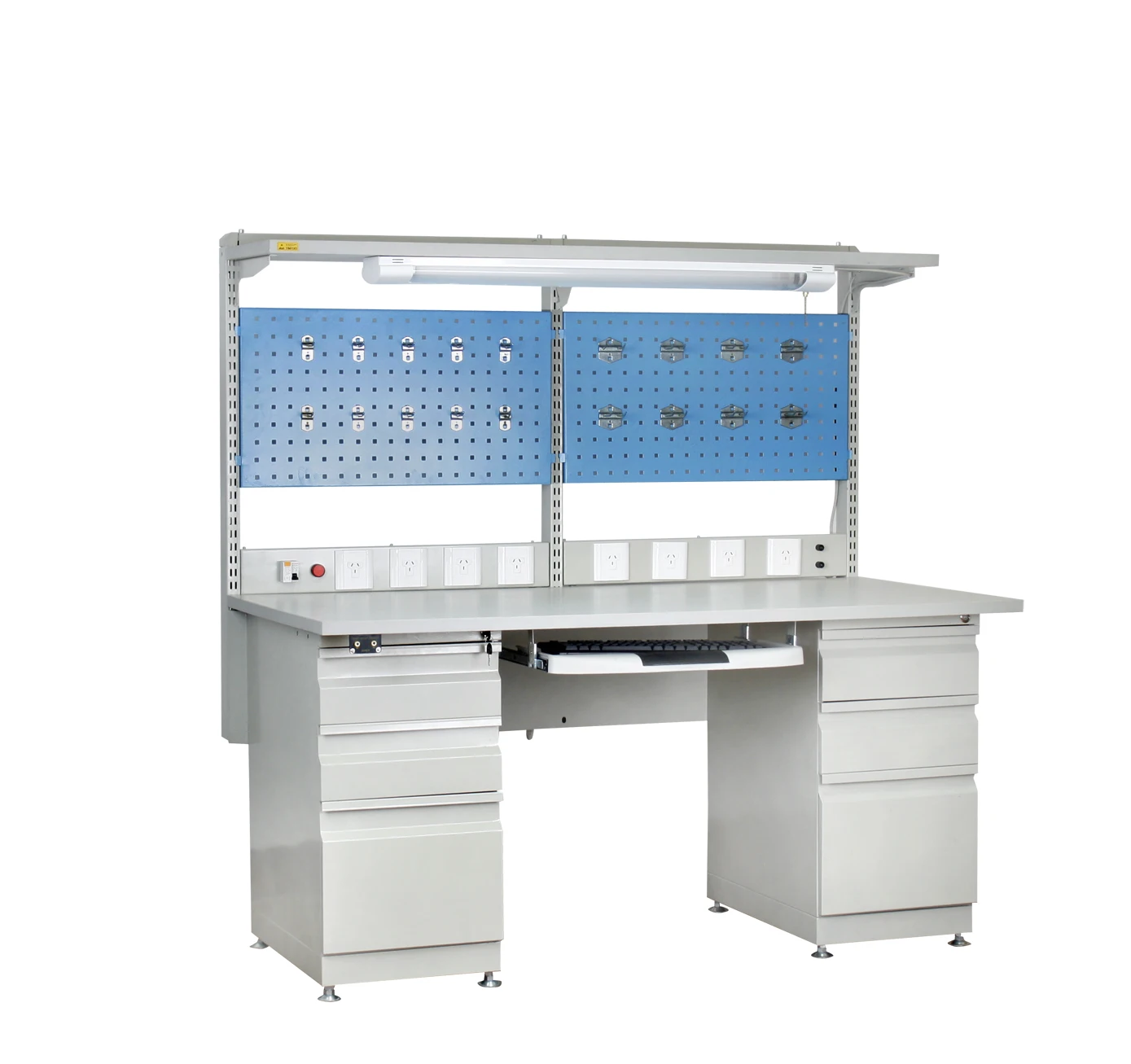 Multifunctional electronic laboratory workbench custom anti-static adjustable workbench expansion workbench