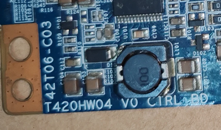 T420HW04 V0 CTRL BD 42T06-C03 Оригинальная материнская плата t-con для тестирования физических фотографий T420HW04 V0 CTRL BD 42T06-C03 Оригинальная материнская плата t-con для тестирования физических фотографий