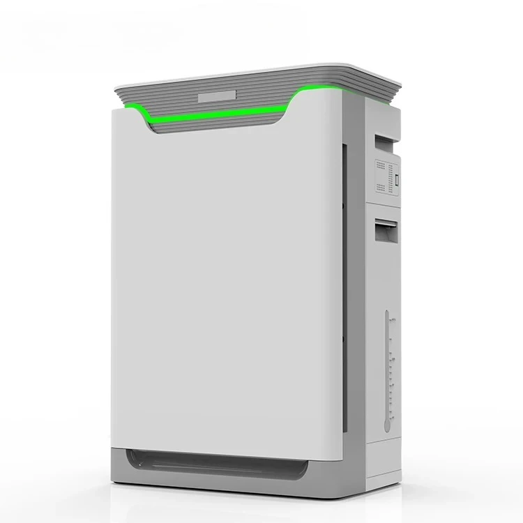 Smart Commercial Home Room Big Area Air Cleaner UV H13 Hepa 13 Filter Air Washers Humidifiers and Air Purifier With UVC