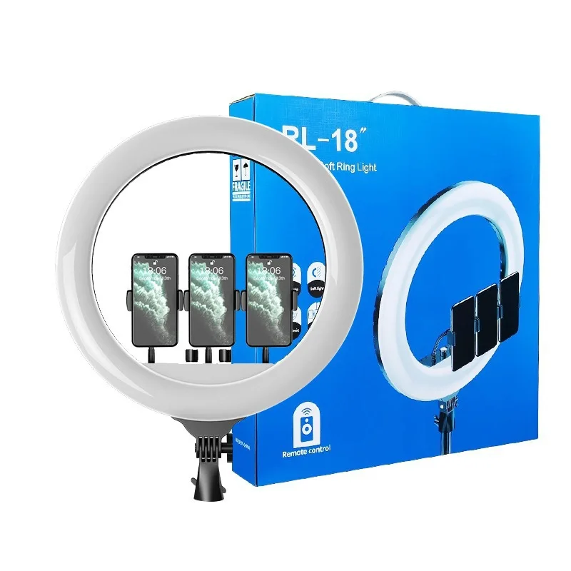 ANLAIKE RL21 RL18 인치 뷰티 라이트 LED 라이브 방송 전문 사진 촬영 조명