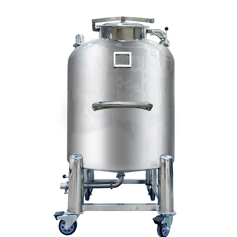 

Stainless Tanks Customized 500L 1000L Stainless Steel SS304 316L Mixing Storage Tank for Perfume or Shampoo Cosmetic Movable Wh