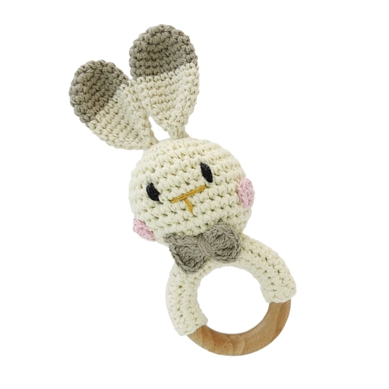 Crochet dentition lapin hochet enfant en bas âge hochet jouet infantile cadeaux dentition tige molaire