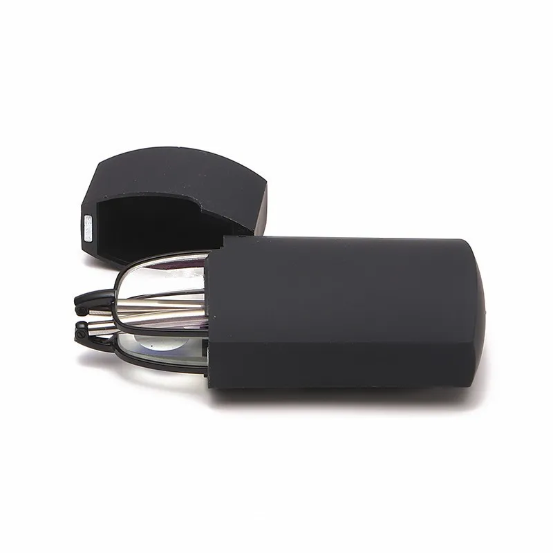 Portable Foldable Anti Blue Light Reading Glasses Men Women Oval Frame Ultralight HD Presbyopic Eyeglasses Unisex Eyewear