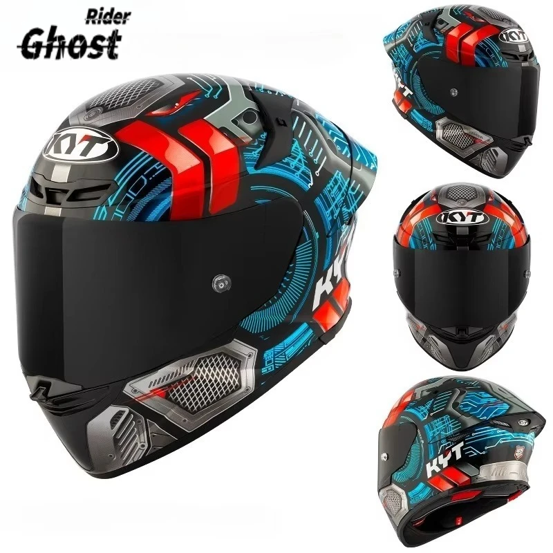 Hot KYT TT TT-REVO Moto Helmet Full Face Helmet Racing Helmet Anti-Fog Off Road Lightweight Capacete Motocross Casco Moto Casque