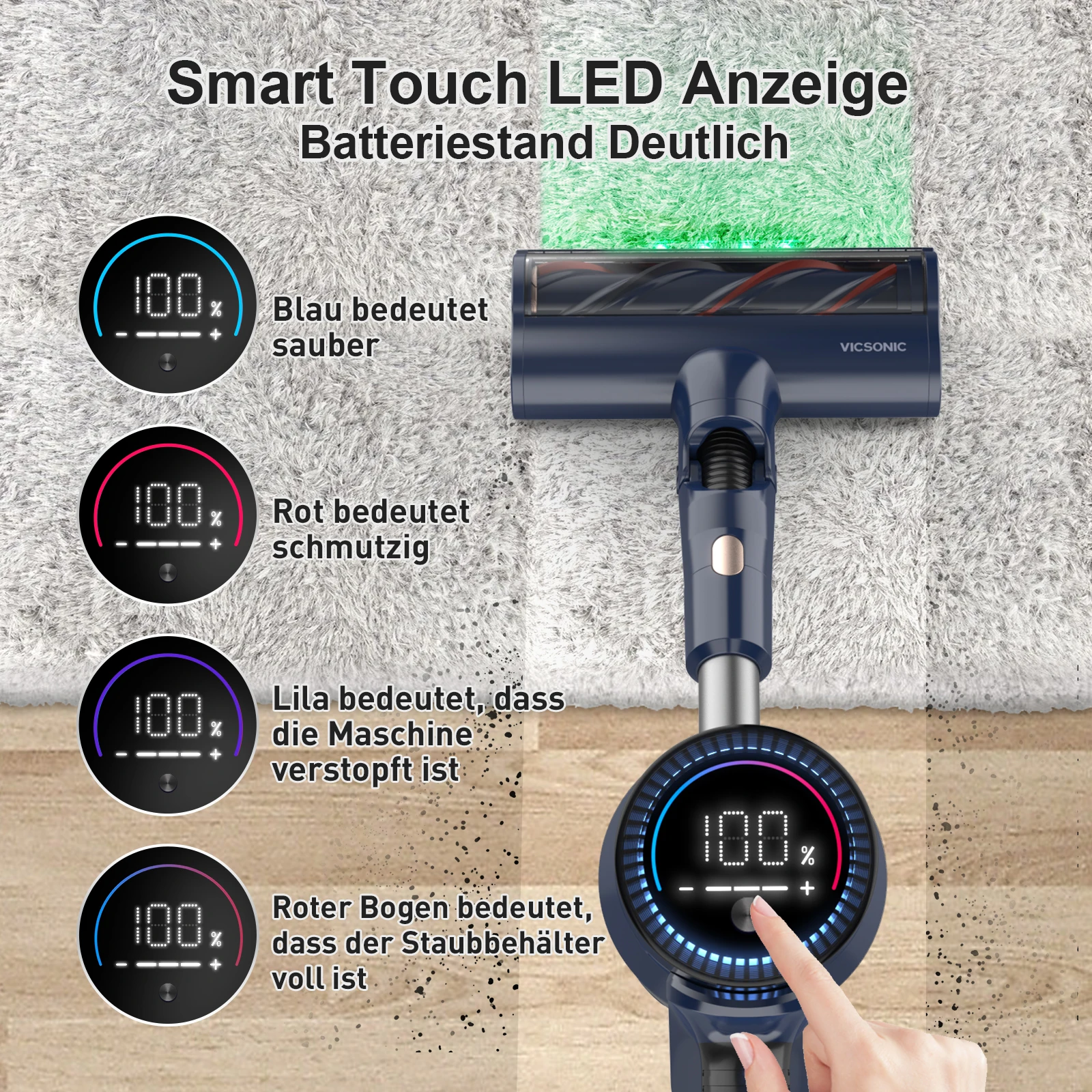EU Market Electric Vacuum Cleaner Dry Function for Hotel Carpet Rug Sofa Tiles Floor Cleaning Drop Shipping German Operating