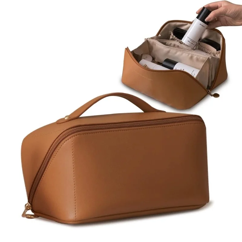 

Large-capacity Travel Cosmetic Bag Makeup Case Organizer Portable Makeup Bags Women Toiletry Make up Bag for Girls Traveling