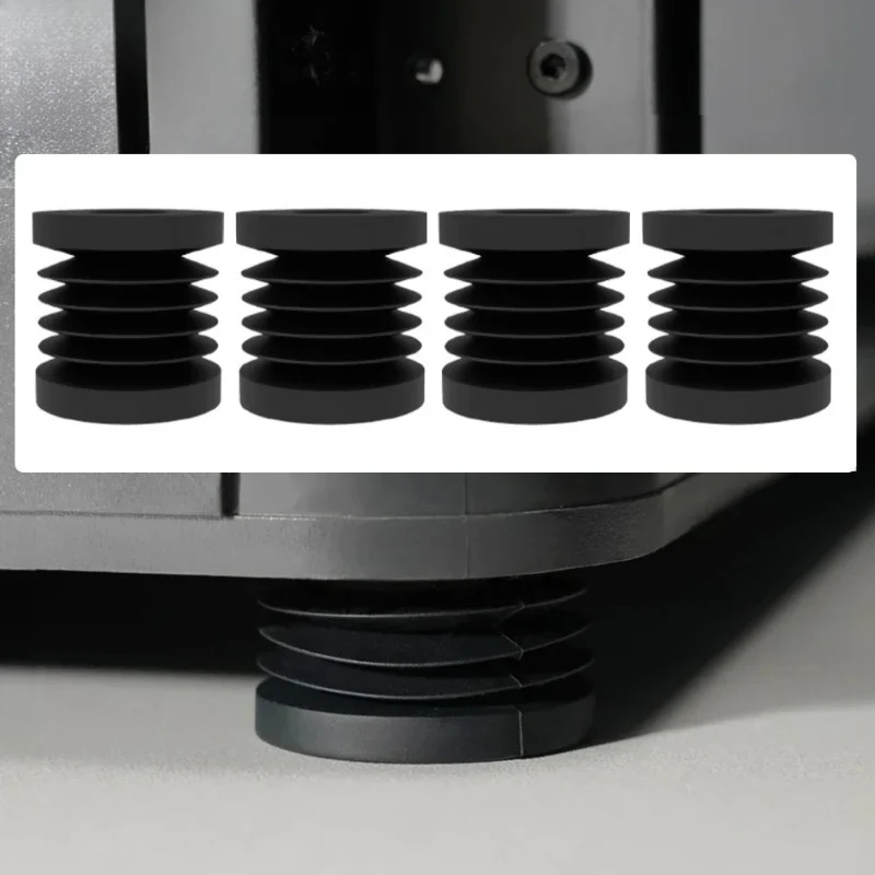 Anti Vibration Feet for Bambu Lab X1 Series and P1P Universal Rubber Foot Anti-slip Rubber Shock Pad 3D Printer Parts