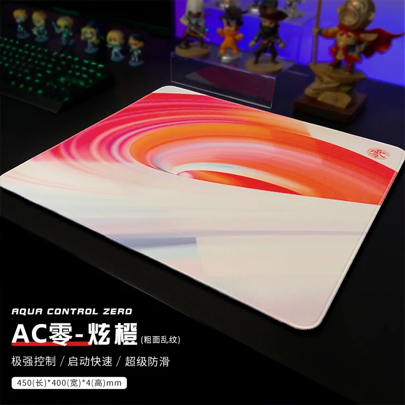 450x400x4mm X-Raypad Aqua Control Zero Gaming Mouse Pads xraypad Valorant FPS CSGO gamer Non Slip Rubber Base Keyboard Mat