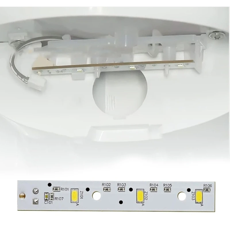 Confezione da 3 WR55X26671 Luce LED in plastica per frigoriferi Luce LED Sostituisci PS11767930 AP6035586 4468532 EAP11767930
