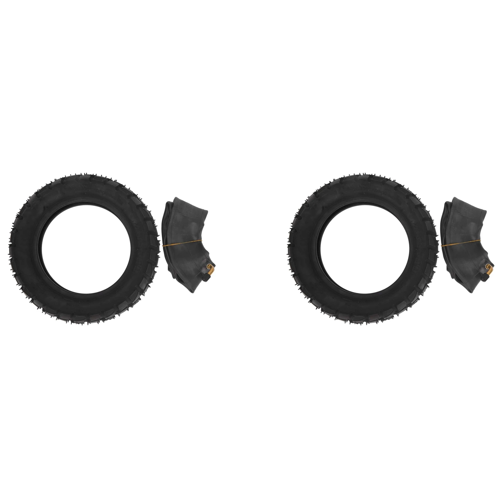 

ABKV-2X 255X80 Tire Inner Tube Outer Tyre For Electric Scooter 10X Dualtron Kugoo Upgrade 10 Inch Off Road Tire,90 Degree