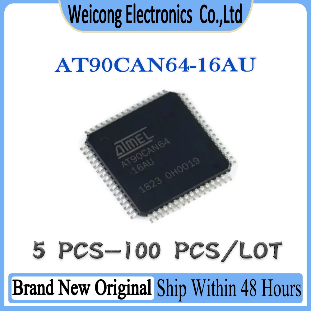 AT90 AT90C AT90CA AT90CAN AT90CAN64 AT90CAN64-16AU AT90CAN64-16A New Original IC MCU Chip TQFP-64