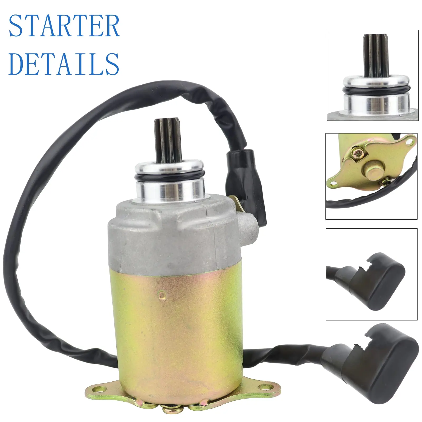 Starter Motor Solenoid Relay Fit for GY6 Engine 125CC 150CC ATV Scooter Moped Go Kart Quad 4 Wheelers Taotao SUNL Coolster Baja