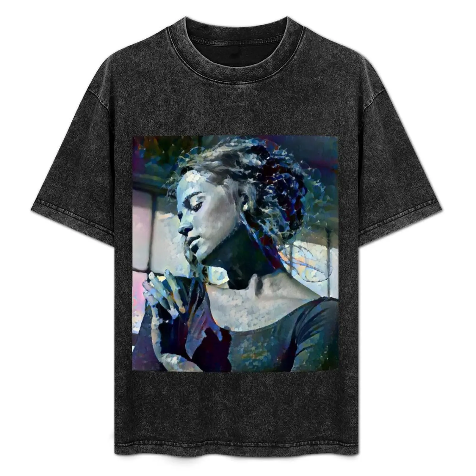 

Alicia Vikander Portrait T-Shirt Lightweight Print T-Shirt